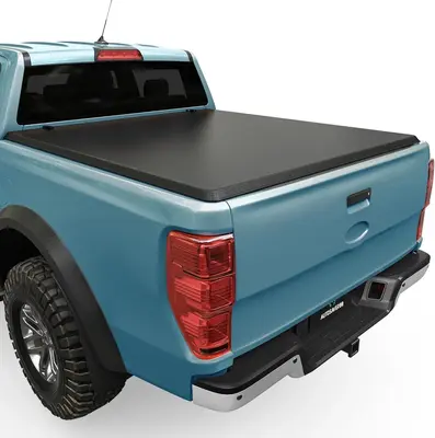 Soft Roll-Up Tonneau Truck Bed Cover Fit for Ford Maverick 2022 2023 2024 2025, 4.5ft Bed