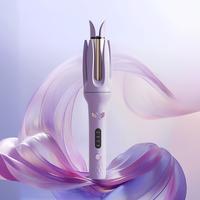 Automatic Hair Curling Iron, 28mm Rotating Hair Curler for Home, Negative Ion Automatic Hair Curl Wand, with 4 Modes Temperat...