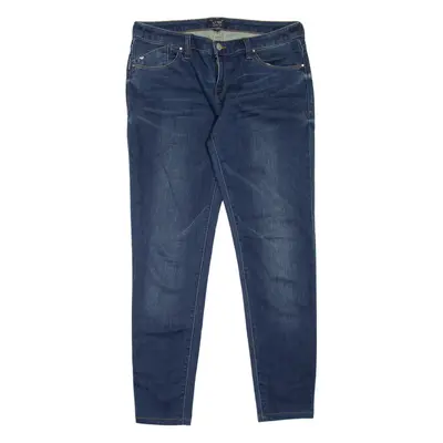 ARMANI JEANS Womens Jeans Blue Slim Skinny Stone Wash W30 L27