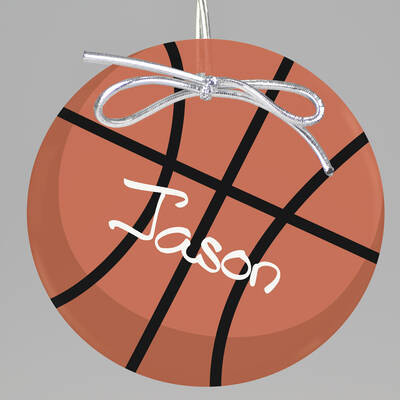 Basketball Keepsake Printed Ornament