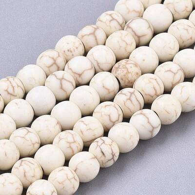 Synthetic Magnesite Beads Strands
