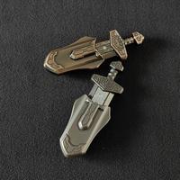 Metallic Sword Design Fidget Toy, 1 Piece Stress Relief Toy for Adults, Portable Fidget Sliders, Anti-anxiety Office Toys, St...