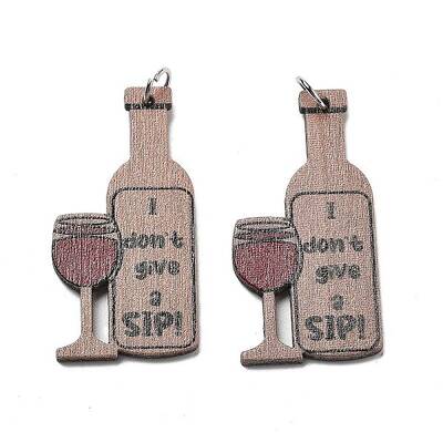 Printed Wood Pendants
