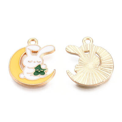 Alloy Enamel Pendants