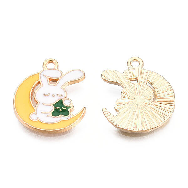 Alloy Enamel Pendants
