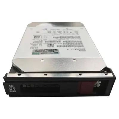 857966-001 HP 10TB 7200RPM SAS 12GB/s Hot-Pluggable 3.5-Inch LPc Hard Drive for ProLiant Gen10/Gen10+/Gen11 Servers