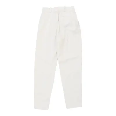 Age 10-12 Unbranded Trousers - 22W 25L White Cotton