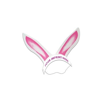 250 Customized Rabbit Ears W/Elastic Band - Paper Products - ...