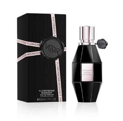 Flowerbomb Midnight Perfume for Women - Eau de Parfum Spray 1.7 oz
