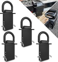 4pcs 18000lbs Heavy Duty Removable D Ring Stake Pocket tie Down for Utility Trailers and Flatbeds Equipped with Stake Pockets...