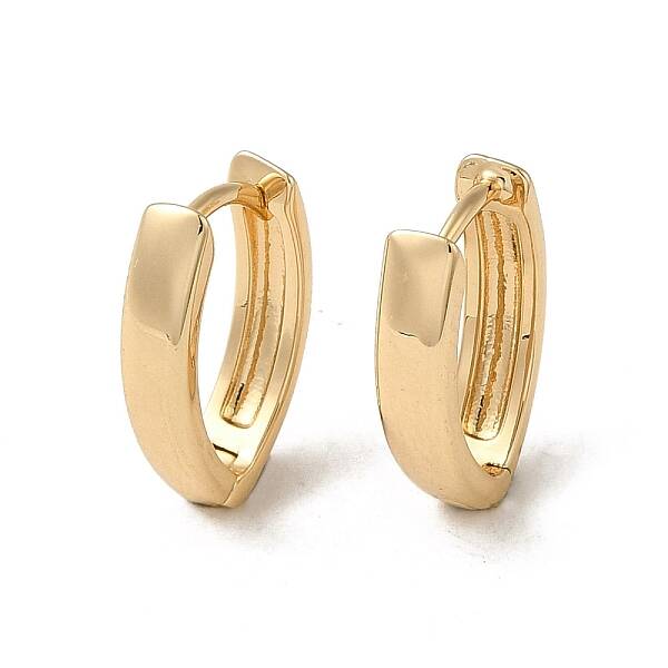 Brass Hoop Earring