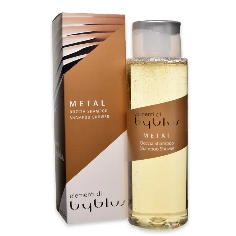 Byblos Metal Detergente Gel Doccia Per Tutti i Tipi di Pelle 400 ml