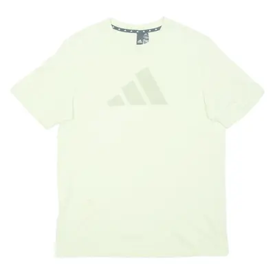 ADIDAS Mens T-Shirt Green M