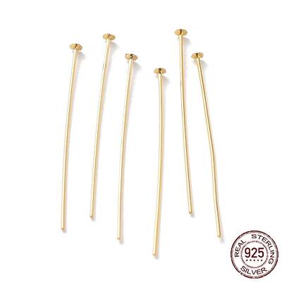 925 Sterling Silver Flat Head Pins