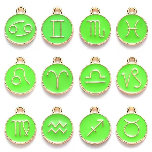 Alloy Enamel Pendants