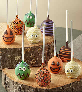 Chocolate Boo Cake Pops - FedEx