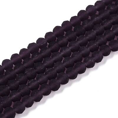 Transparent Glass Beads Strands