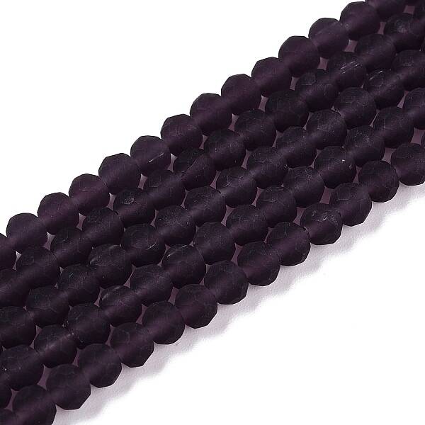 Transparent Glass Beads Strands