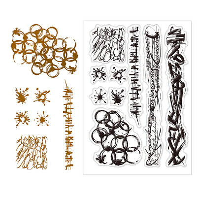 Custom PVC Plastic Clear Stamps