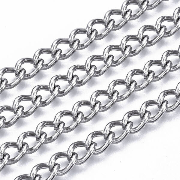 Tarnish Resistant 304 Stainless Steel Curb Chains