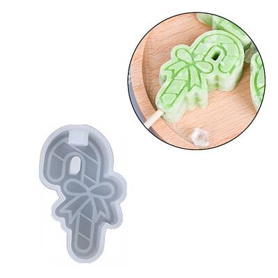 DIY Christmas Candy Cane Silicone Molds