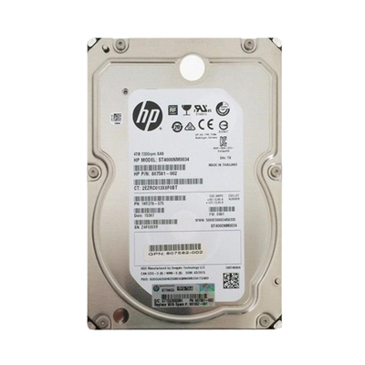 807581-002 HP 4TB 12Gb/s SAS 7200 3.5-inch 128MB Hard Drive