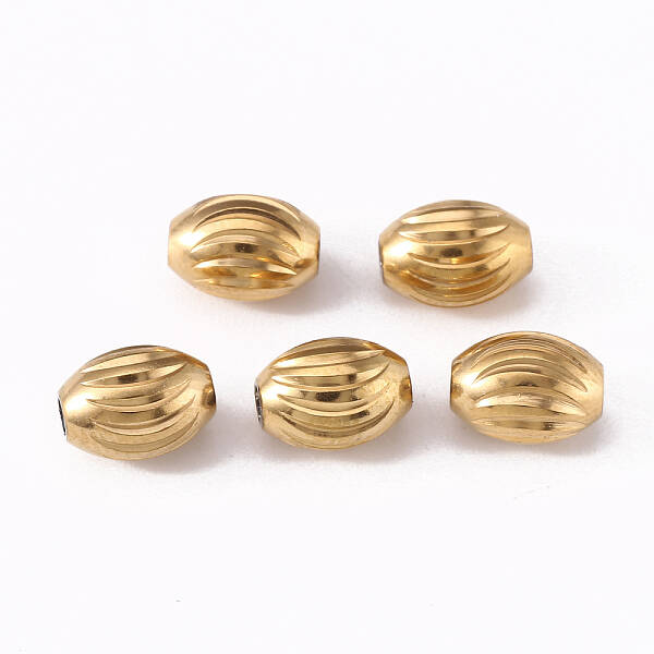 201 Stainless Steel Corrugated Beads