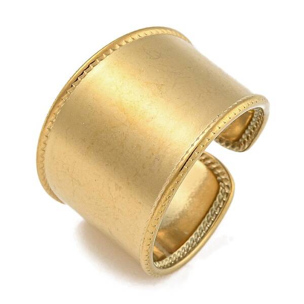304 Stainless Steel Open Cuff Ring for Women