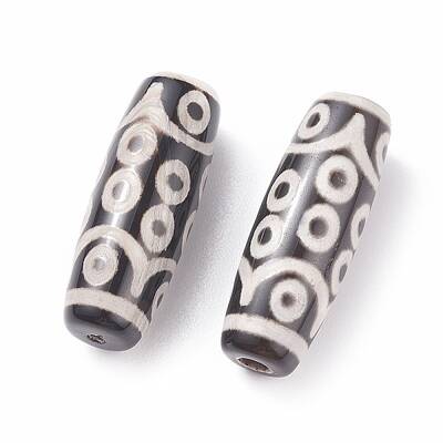 Tibetan Style 18-Eye dZi Beads