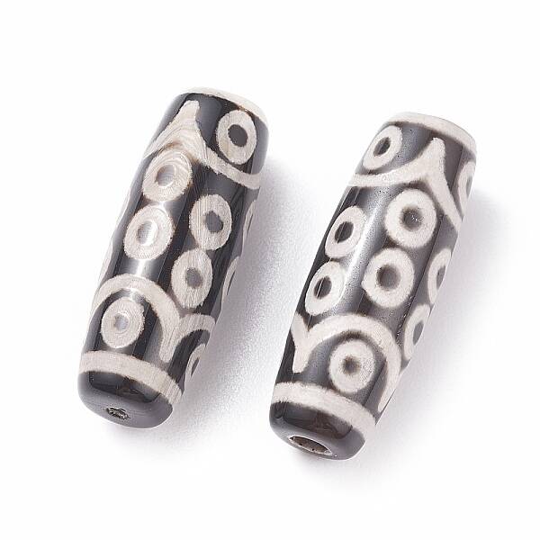 Tibetan Style 18-Eye dZi Beads