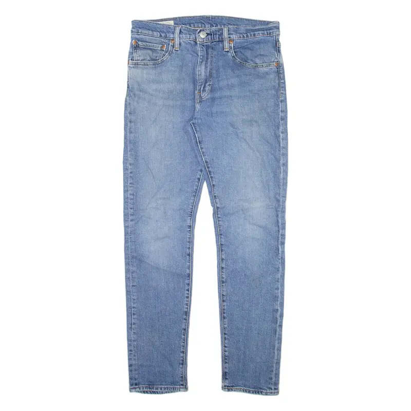 LEVI'S 512 BIG E Jeans Mens Blue Slim Tapered W32 L30