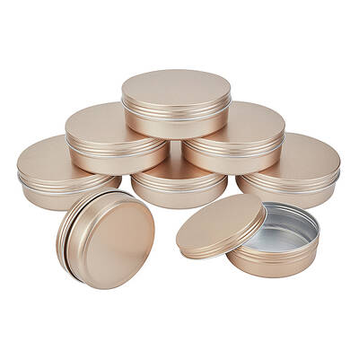 Round Aluminium Tin Cans