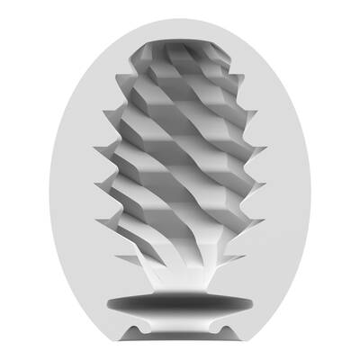 Satisfyer Masturbator Egg - Fierce - Yellow