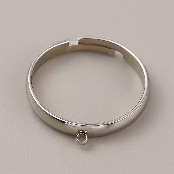 Adjustable 304 Stainless Steel Finger Ring Settings