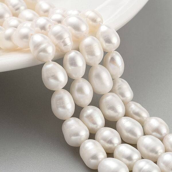 Natural Cultured Freshwater Pearl Beads Strands