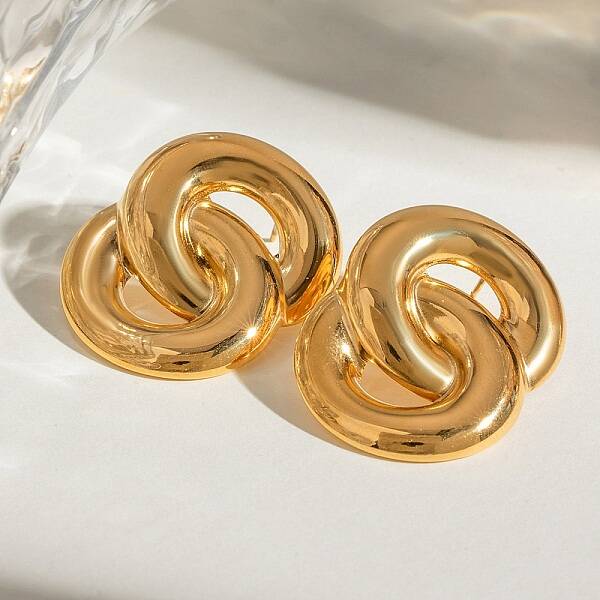 304 Stainless Steel Stud Earrings