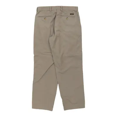 Wrangler Chinos - 30W 29L Brown Cotton