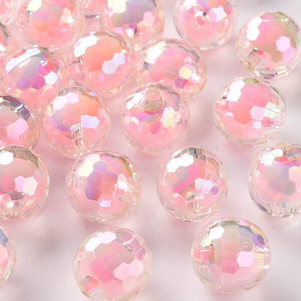 Transparent Acrylic Beads