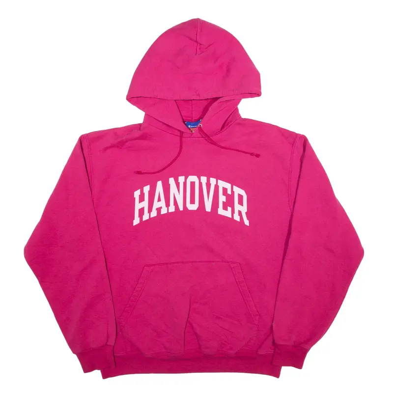 CHAMPION Hanover Hoodie Pink Pullover Womens L
