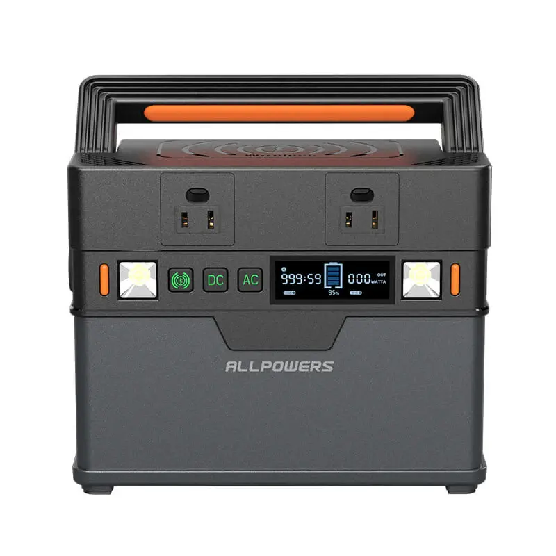 ALLPOWERS 300W Solar Generator (S300 + SP027 100W Solar Panel) S300 Portable Power Station