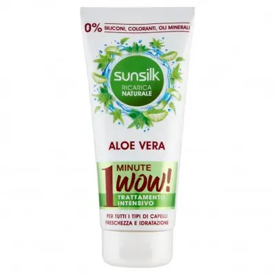 Sunsilk 1 Minute Wow Recharge Naturale Aloe Vera 180ml