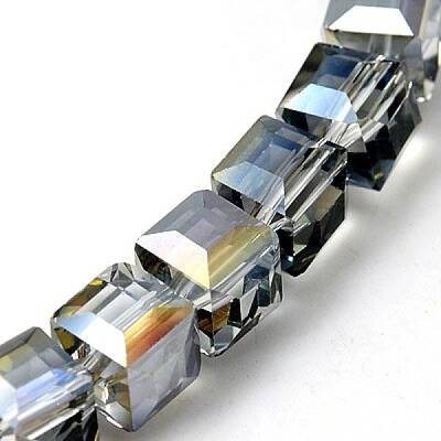 Electorplated Glass Beads