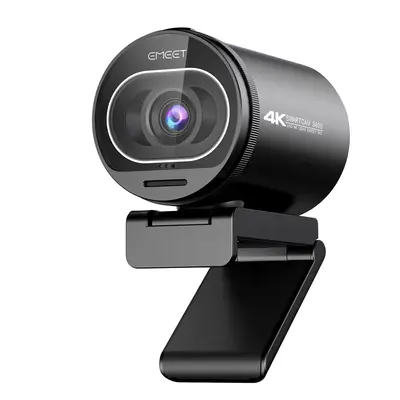 EMEET S600/S800 4K Webcam 1080P 60FPS Autofocus Streaming Camera with Built-in Mics & Privacy Cover for TikTok YouTube Live S...