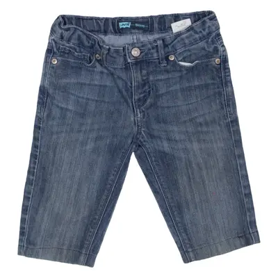 LEVI'S 3/4 Denim Shorts Blue Slim Boys 7Y W22