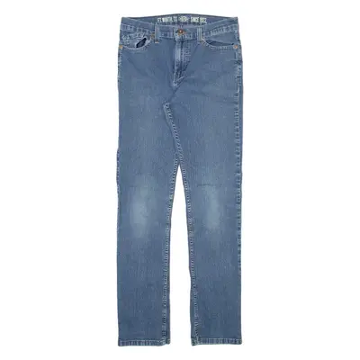 DICKIES Boys Jeans Blue Slim Straight W28 L29
