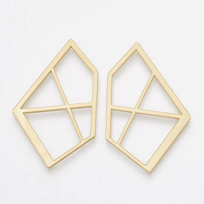 Smooth Surface Alloy Filigree Joiners Links