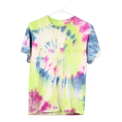 Fruit Of The Loom Tie-Dye T-Shirt - Small Multicoloured Cotton