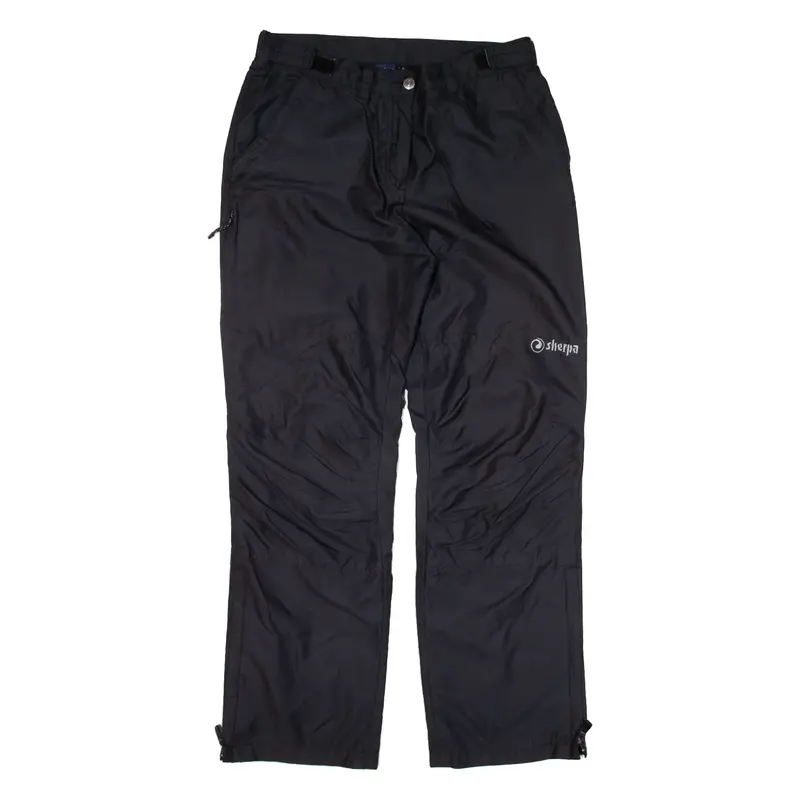 SHERPA Trousers Black Relaxed Straight Womens W30 L30