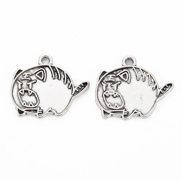 Tibetan Style Alloy Pendant Enamel Settings