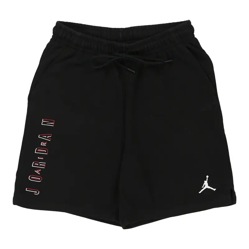 Jordan Spellout Sport Shorts - Medium Black Cotton Blend